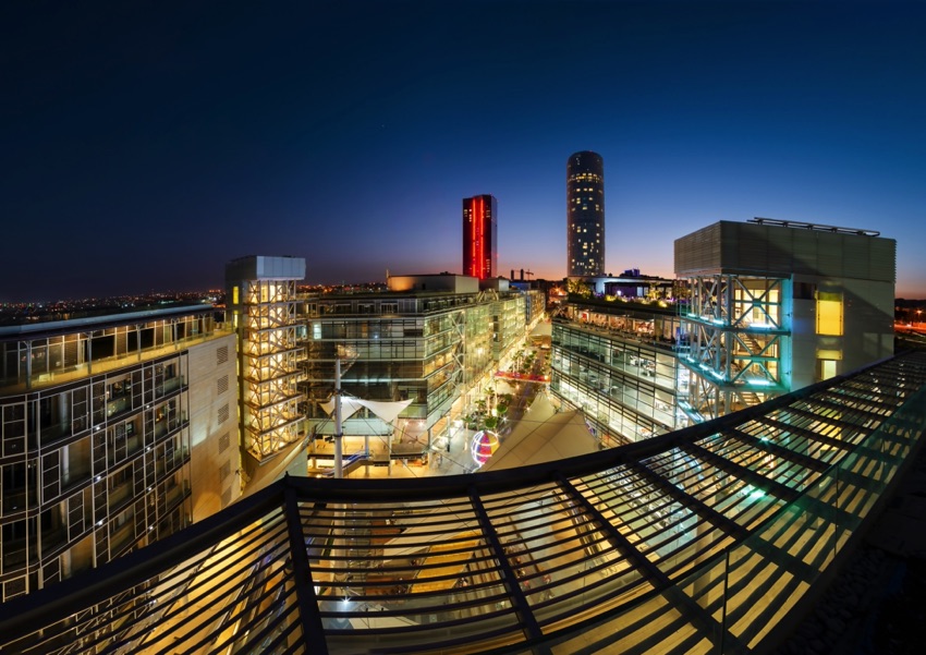 Abdali Boulevard is the new downtown of Amman City