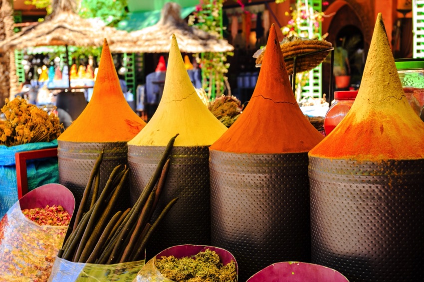 Spice shops in Amman are a cultural attraction