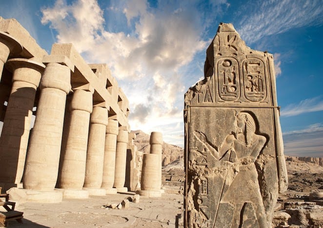 Egypt travel packages from Canada - Ramesseum in Luxor