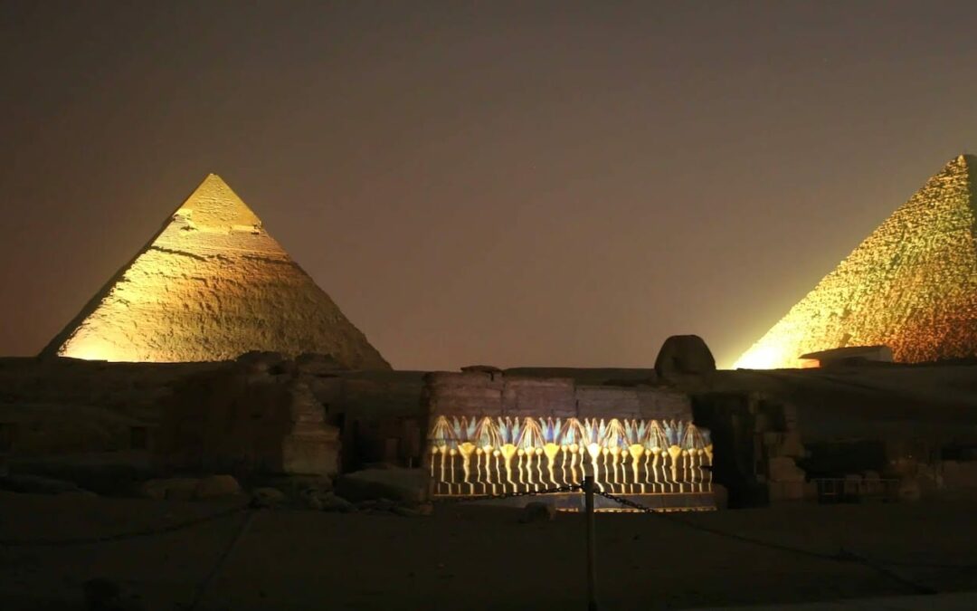 Sound and Light Show at Giza Pyramids